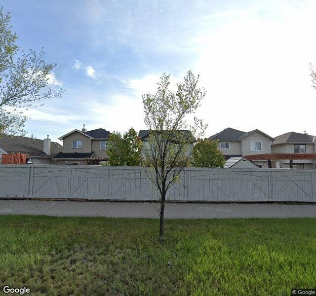 Street view of 106 New Brighton Manor SE, Calgary