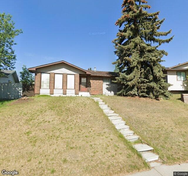 Street view of 115 Range Crescent NW, Calgary