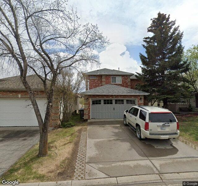 Street view of 268 Citadel Park NW, Calgary