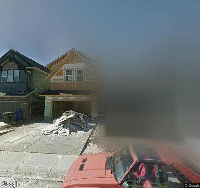 Street view of 132 Cougar Ridge Green SW, Calgary
