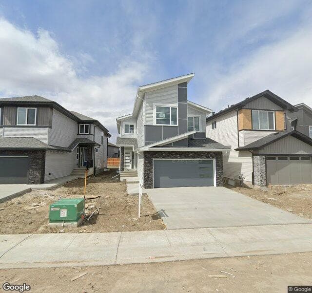 Street view of 1384 155 Street SW, Edmonton