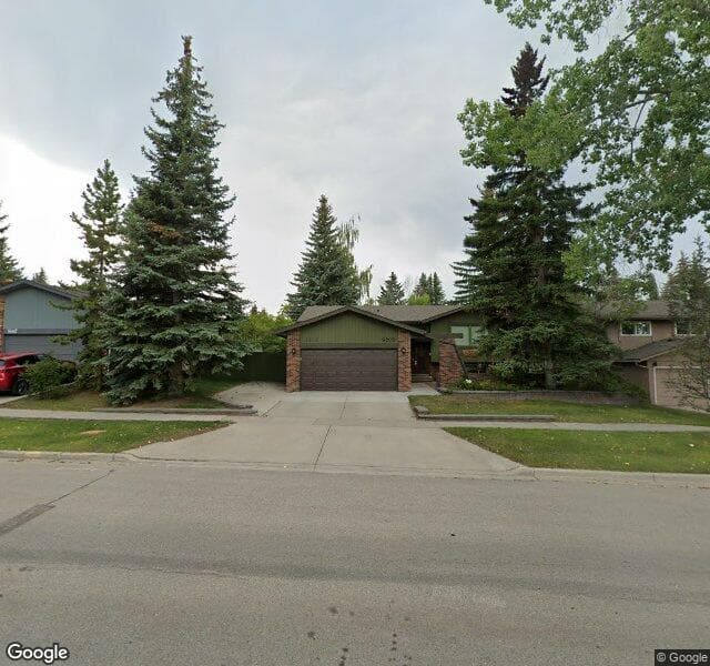 Street view of 3203 Palliser Drive SW, Calgary