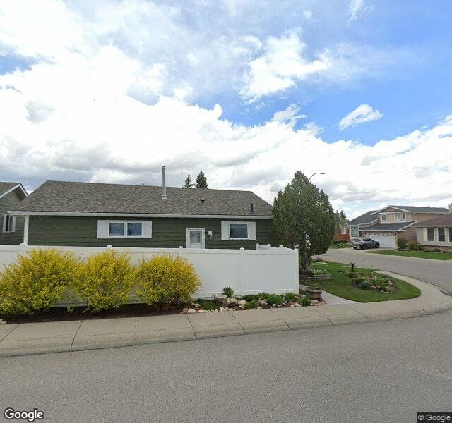 Street view of 124 Shawcliffe Circle SW, Calgary