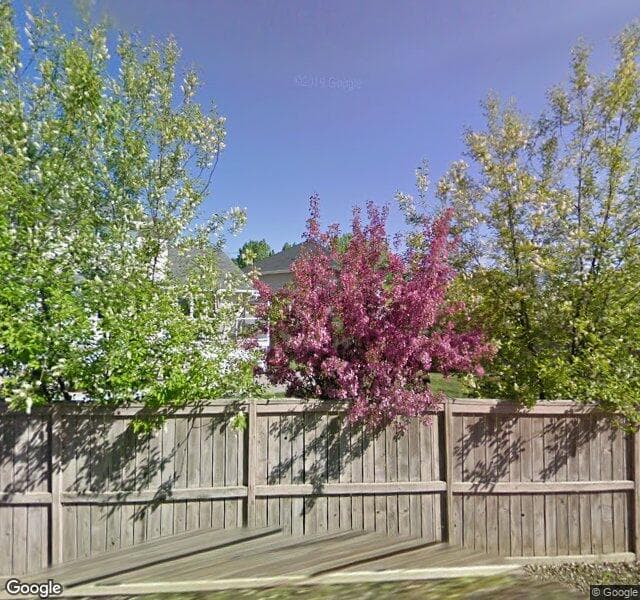Street view of 159 Sunset Place SE, Calgary