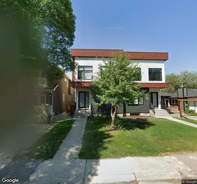 Street view of 2444 28 Avenue SW, Calgary