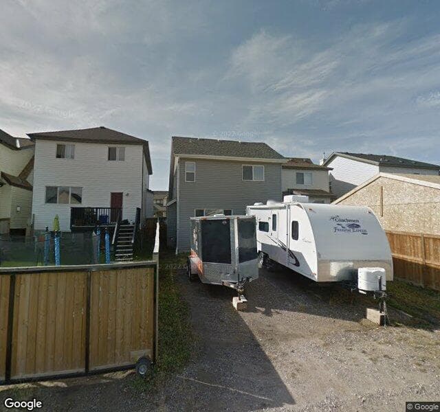 Street view of 157 Copperstone Circle SE, Calgary
