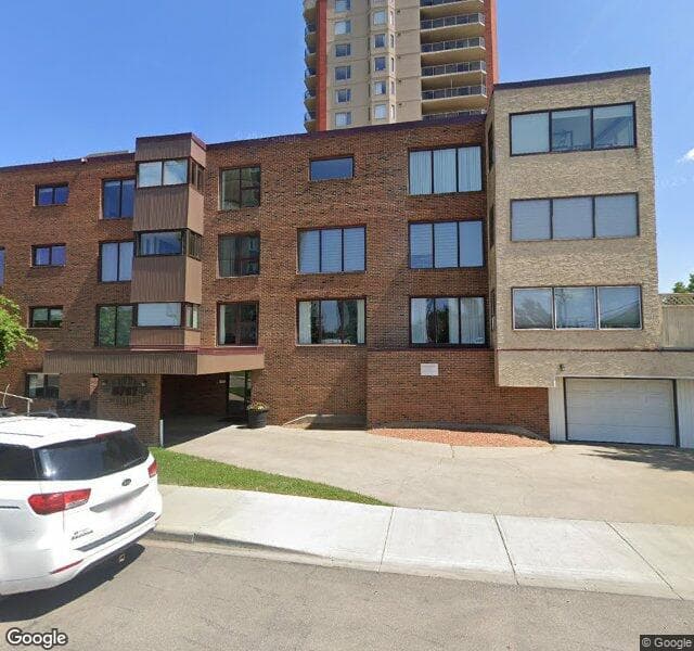 Street view of 305-8707 107 Street NW, Edmonton