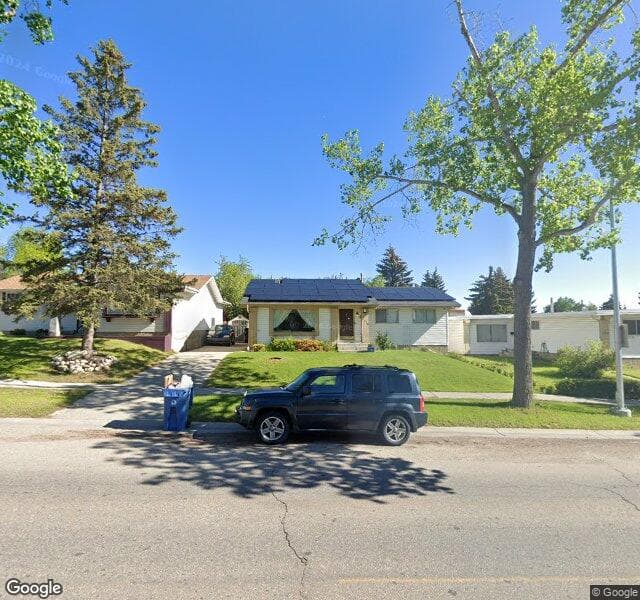 Street view of 11215 Braeside Drive SW, Calgary