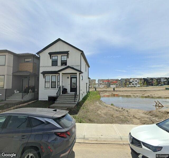 Street view of 211 Silverton Glen Crescent SW, Calgary