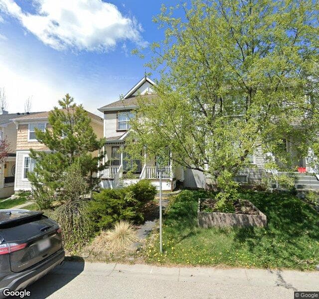 Street view of 19 Tuscany Springs Way NW, Calgary