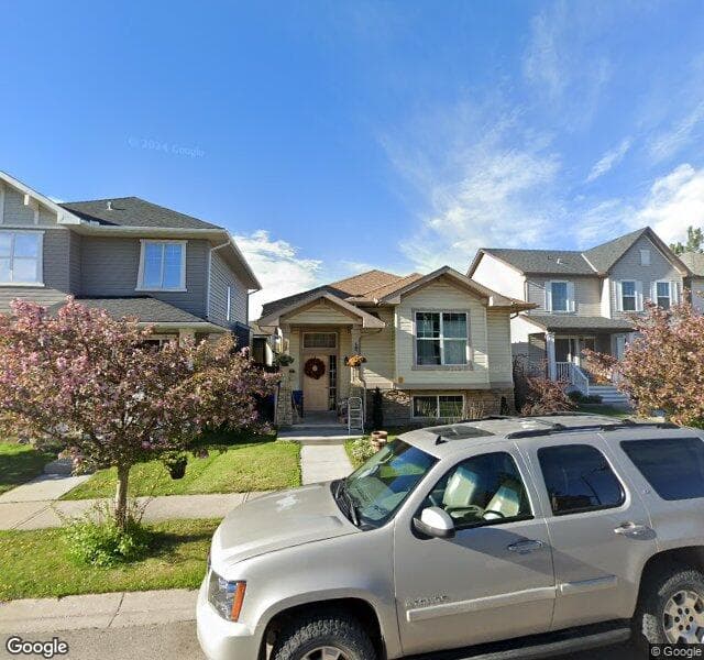 Street view of 365 Prestwick Terrace SE, Calgary
