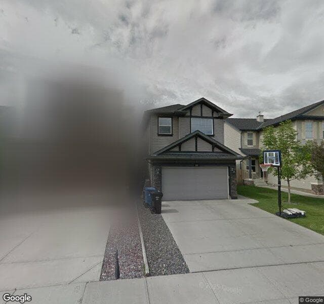 Street view of 166 Chapalina Rise SE, Calgary