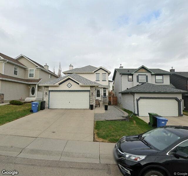 Street view of 146 Hidden Ranch Road NW, Calgary