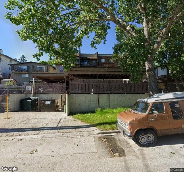 Street view of 202-60 38A Avenue SW, Calgary