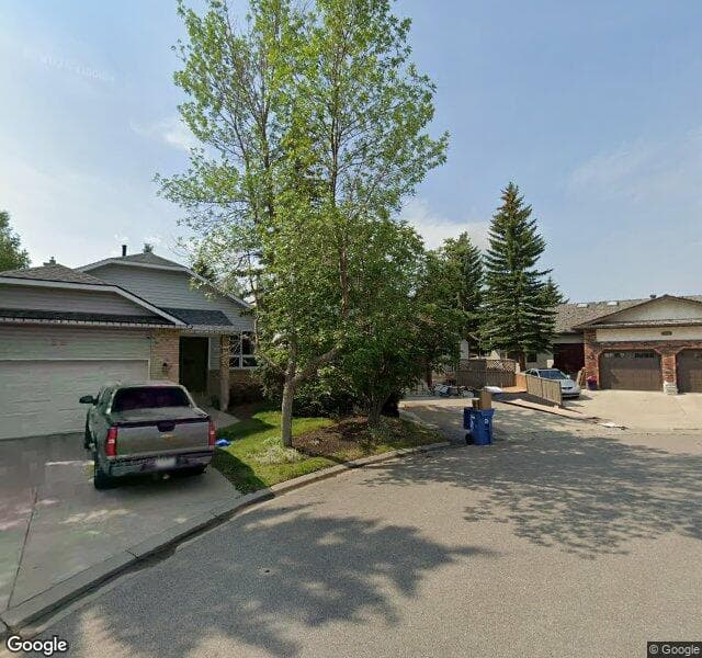 Street view of 135 Wood Valley Bay SW, Calgary