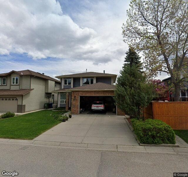Street view of 1079 Deer River Circle SE, Calgary