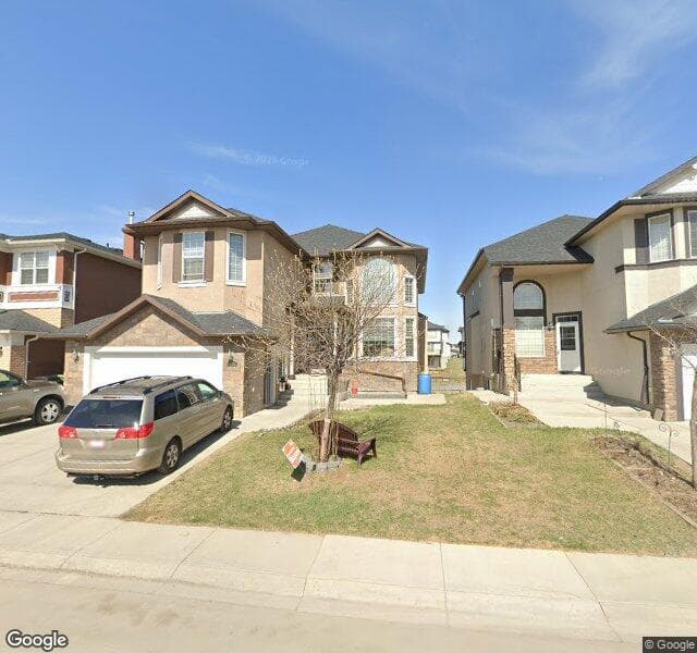 Street view of 340 Taralake Landing NE, Calgary