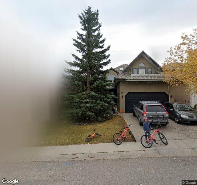 Street view of 231 Signature Close SW, Calgary