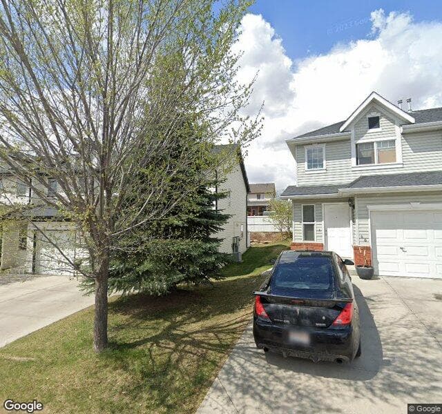 Street view of 16 Covemeadow Manor NE, Calgary