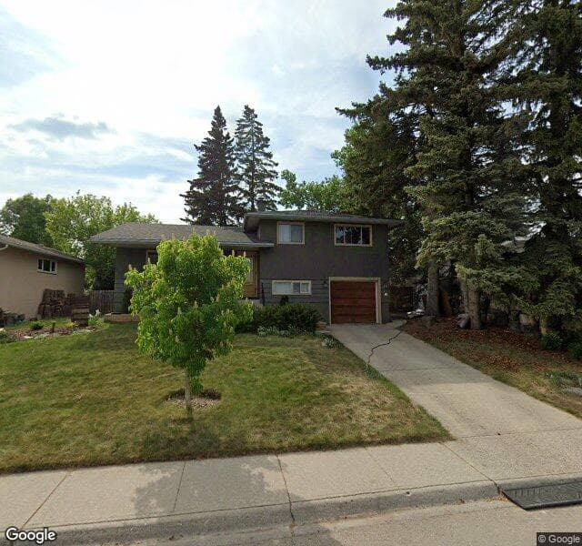 Street view of 223 Wildwood Drive SW, Calgary