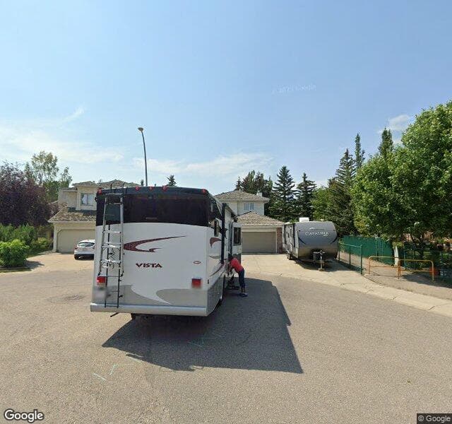 Street view of 127 Woodpark Terrace SW, Calgary