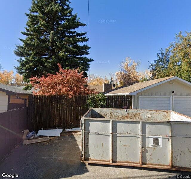 Street view of 1308 Acadia Drive SE, Calgary