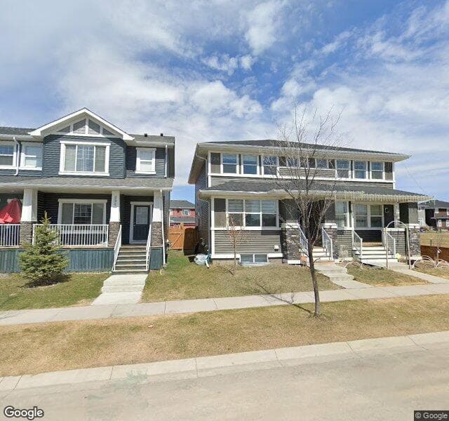 Street view of 298 Redstone Drive NE, Calgary