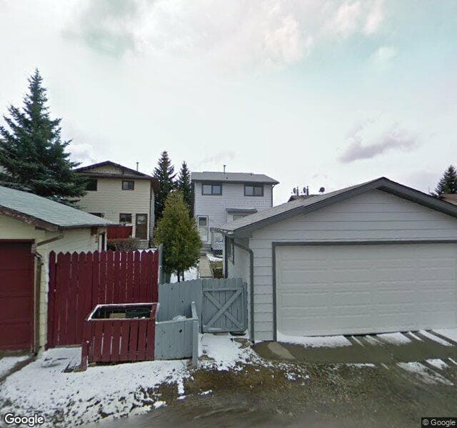 Street view of 1296 Berkley Drive NW, Calgary