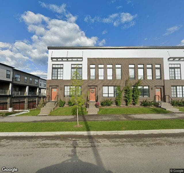 Street view of 107-7820 Spring Willow Drive SW, Calgary