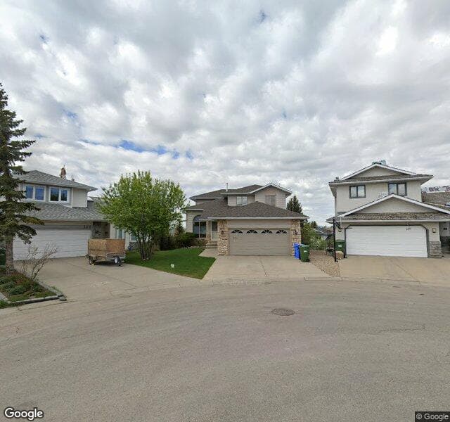 Street view of 124 Hawkdale Close NW, Calgary