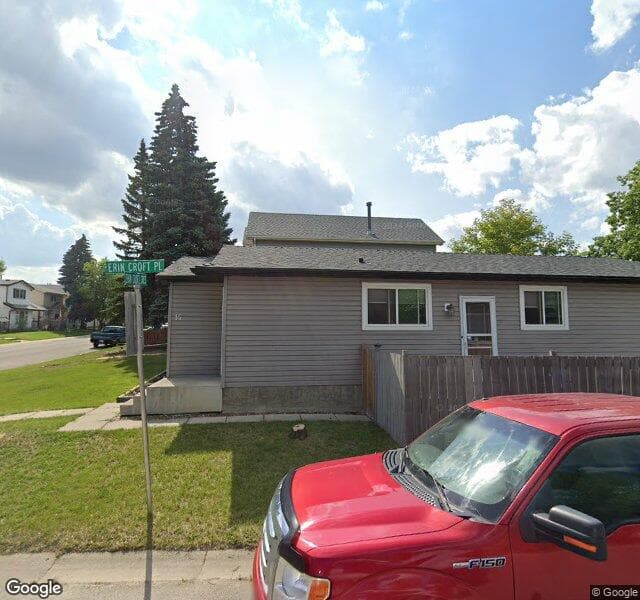Street view of 16 Erin Croft Crescent SE, Calgary