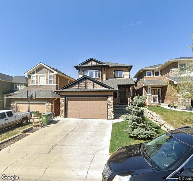 Street view of 254 Evanspark Circle NW, Calgary