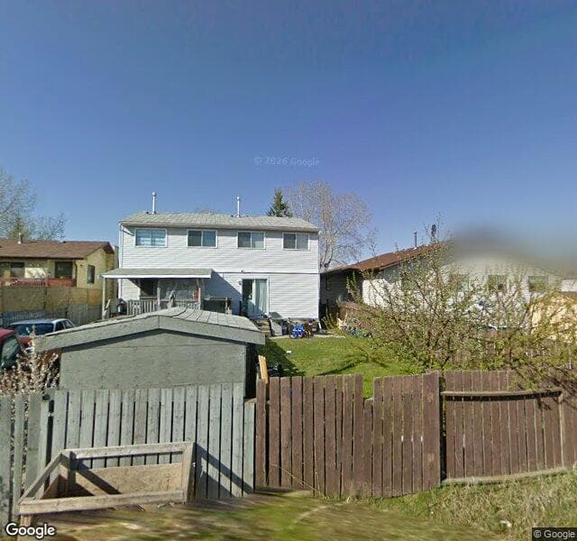 Street view of 110 Falsby Road NE, Calgary
