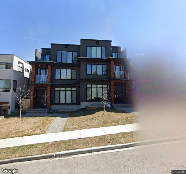 Street view of 3614 1 Street SW, Calgary