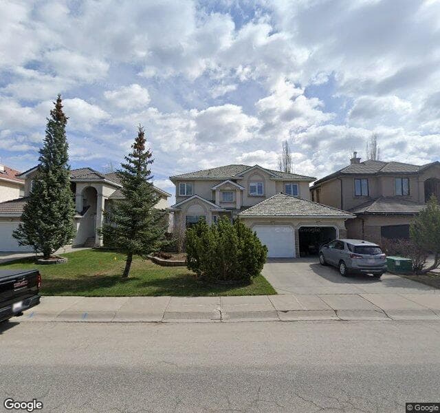 Street view of 10417 Hamptons Boulevard NW, Calgary