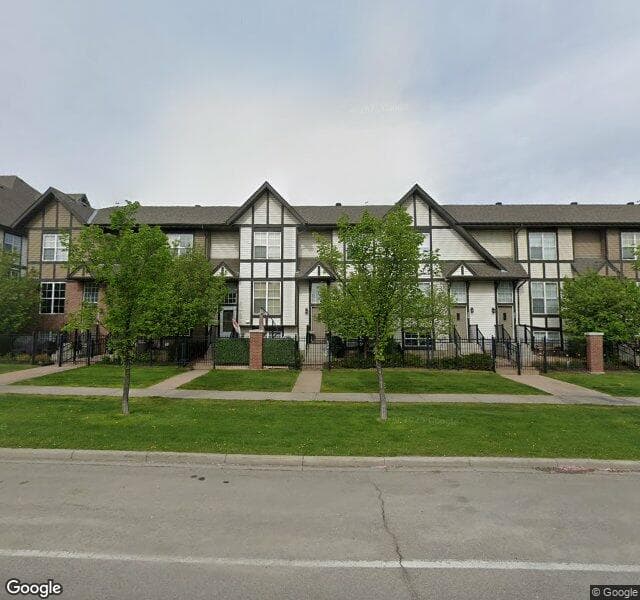 Street view of 316 New Brighton Villas SE, Calgary