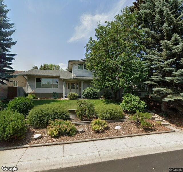 Street view of 187 Woodside Circle SW, Calgary