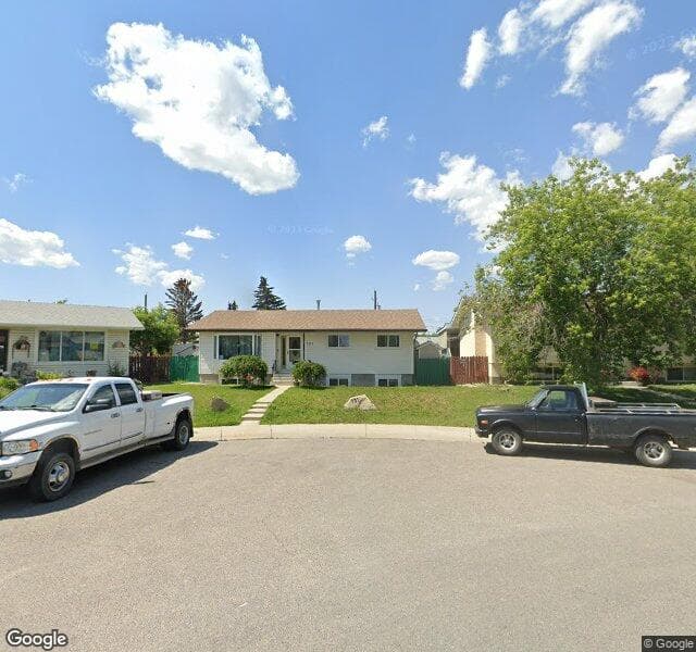 Street view of 131 Penmeadows Close SE, Calgary