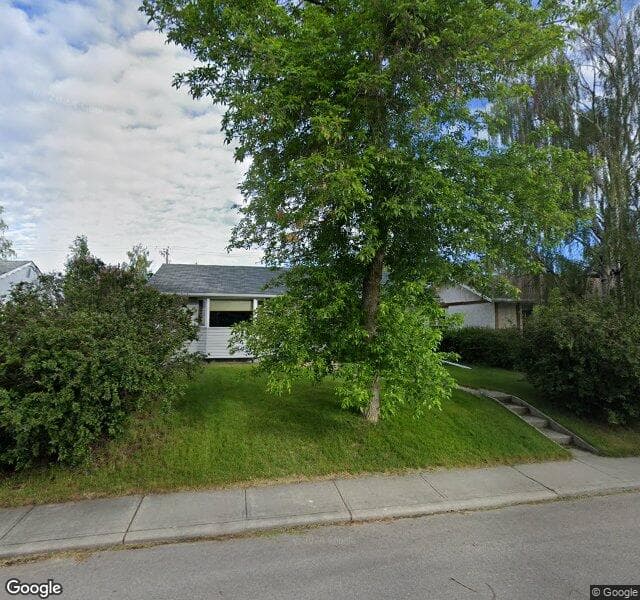 Street view of 108 Glenpatrick Drive SW, Calgary