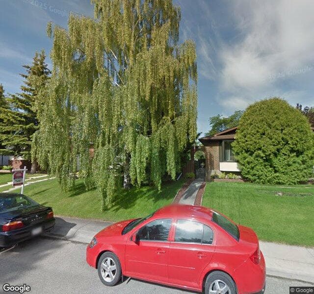 Street view of 3016 Cedar Ridge Drive SW, Calgary