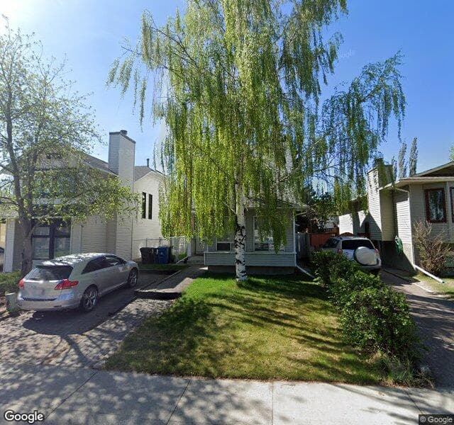 Street view of 152 Sandstone Road NW, Calgary