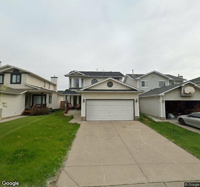 Street view of 15 River Rock Manor SE, Calgary