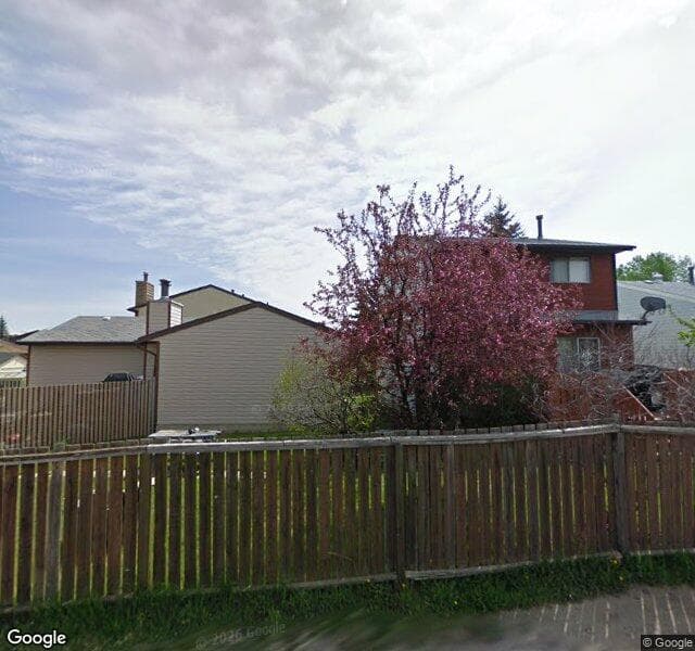 Street view of 151 Pinemill Mews NE, Calgary