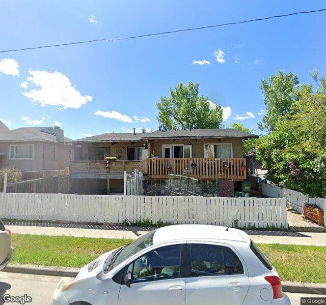 Street view of 3-1819 12 Avenue SW, Calgary