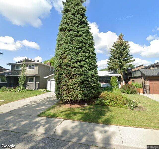 Street view of 131 Lake Adams Crescent SE, Calgary