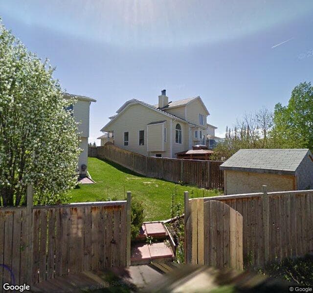 Street view of 100 Shawfield Way SW, Calgary