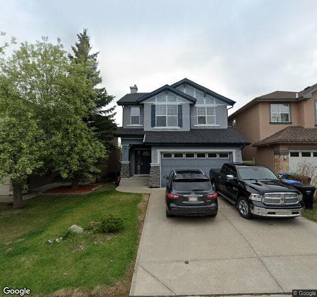 Street view of 158 Everwillow Close SW, Calgary