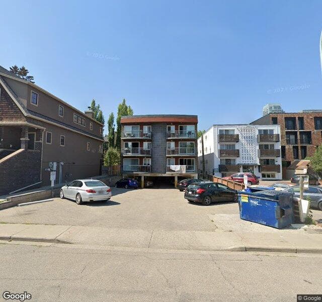Street view of 302-1730 7 Street SW, Calgary