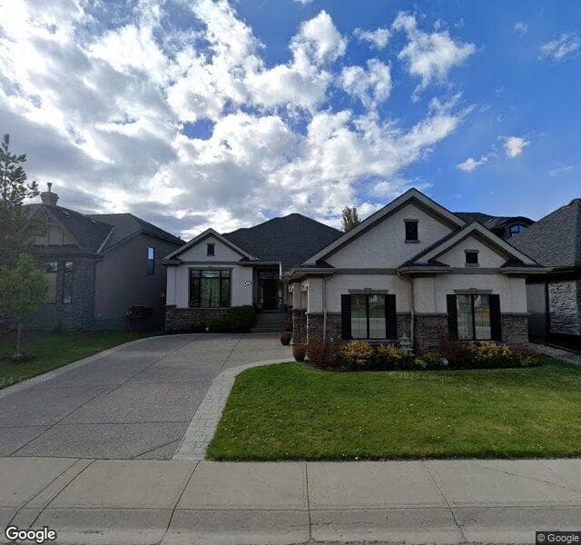 Street view of 15 Cranleigh Manor SE, Calgary