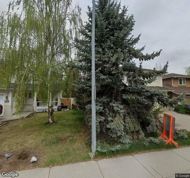 Street view of 1530 Evergreen Drive SW, Calgary